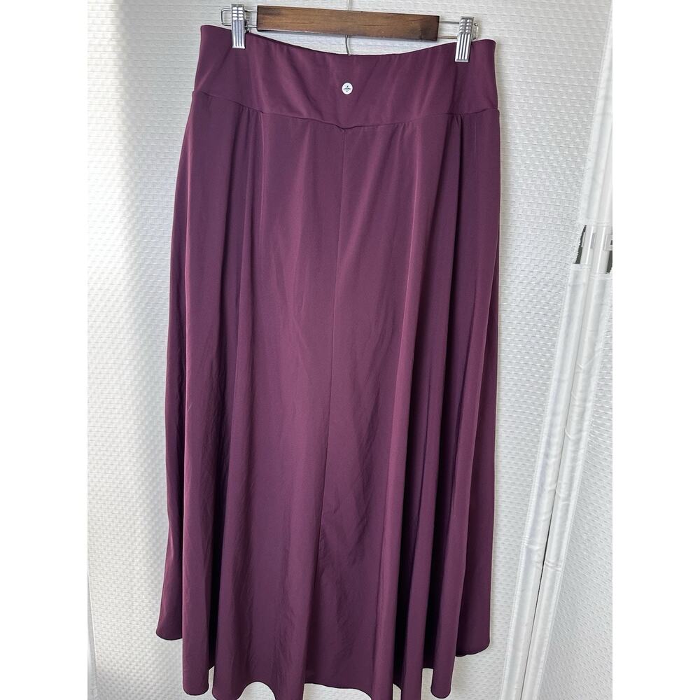 Halara Breezeful Skirt Shorts Maroon High Waisted Quick Dry Maxi Large - Picture 5 of 9